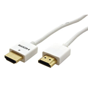 Kabel HDMI 1.4 HDMI vidlice, z obou stran 0,5m bílá