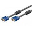 Kabel D-Sub 15pin HD vidlice, D-Sub 15pin HD zásuvka 3m