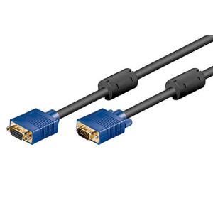 Kabel D-Sub 15pin HD vidlice, D-Sub 15pin HD zásuvka 1,8m