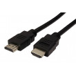 Kabel USB 2.0 USB 2.0 A vidlice, USB 3.1 C vidlice 1m černá