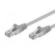 Patch cord F/UTP 5e lanko CCA PVC šedá 30m 26AWG tienený