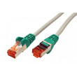 Patch cord S/FTP 6 lanko Cu LSZH šedá 3m