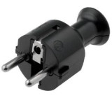 Konektor: napájecí AC vidlice zástrčka 2P+PE 230VAC 16A černá