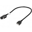 Adaptér MMI 3G USB-A zásuvka, MMI 3G Audi 2005->, Seat 2008->, VW 2008->, 