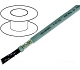 Kabel 14x1,5mm2 stíněný PVC šedá 300/500V F-CY-OZ