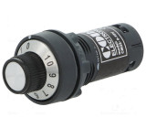 Potenciometr 22mm IP65 -25÷70°C Ø22,5mm 0÷10V