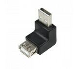 Adaptér USB 2.0 USB A zásuvka, USB A úhlová zástrčka