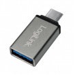 Adaptér USB 3.0 USB A zásuvka,USB C vidlice hliník