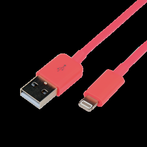 Kabel USB 2.0 USB A vidlice, vidlice Apple Lightning 1m