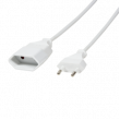 Prodlužovací síťový kabel Zásuvky: 1 bílá 1m