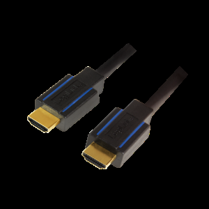 Kabel HDCP 2.2,HDMI 2.0 HDMI vidlice, z obou stran 1,8m černá