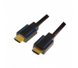 Kabel HDCP 2.2,HDMI 2.0 HDMI vidlice, z obou stran 5m černá