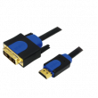Kabel HDMI 1.3 DVI-D (18+1) vidlice, HDMI vidlice 5m