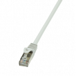 Patch cord F/UTP 5e lanko CCA PVC šedá 20m 26AWG tienený