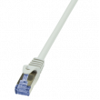 Patch cord S/FTP 6a lanko Cu LSZH šedá 1,5m 27AWG