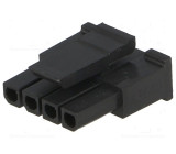 Zástrčka kabel-pl.spoj zásuvka Micro-Fit 3.0 3mm PIN: 4