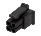 Zástrčka kabel-pl.spoj zásuvka Micro-Fit 3.0 3mm PIN: 4