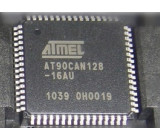AT90CAN128-16AU Mikrokontrolér AVR Flash:128kx8bit EEPROM:4096B SRAM:4096B