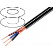 Kabel 3x0,5mm2 PVC FirestoP® černá 49V