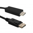 Kabel DisplayPort 1.1 DisplayPort vidlice, HDMI vidlice 1m