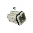 Konektor: HDC kontaktní vložka vidlice Han® D PIN: 8 10A 50V