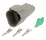 Konektor: vodič-vodič DT vidlice zástrčka na kabel PIN: 3 IP68