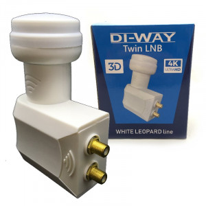 LNB TWIN UNI DI-WAY 0,1dB