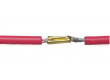 Kabelová spojka - plíšková koncovka 6mm pro kabel do 1,5mm
