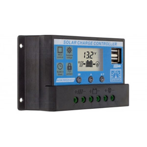 Charging regulator 20A -20÷55°C Features: digital display