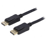 Kabel DisplayPort 1.4 DisplayPort vidlice,z obou stran 1,5m