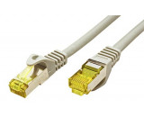 Patch cord S/FTP 6a lanko Cu LSZH šedá 1m 26AWG