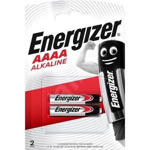 Baterie alkalická Energizer 1,5V AAAA blistr 2ks