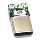 USB C konektor sanec kabelový bez krytky