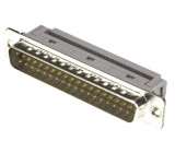 D-Sub PIN: 37 zástrčka vidlice na plochý kabel IDC 1,27mm