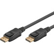 Kabel DisplayPort 2.1 DisplayPort vidlice,z obou stran 1m
