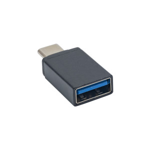 Adaptér OTG,USB 3.1 USB A zásuvka,USB C vidlice niklovaný