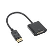 Adaptér DisplayPort vidlice,DVI-I (24+5) zásuvka 0,2m