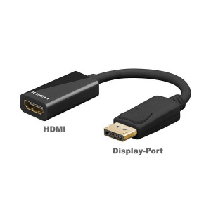 Adaptér DisplayPort 1.2 DisplayPort vidlice,HDMI zásuvka