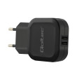 Zdroj: spínaný 5VDC 2,4A Výv: USB x2 12W 220÷240VAC