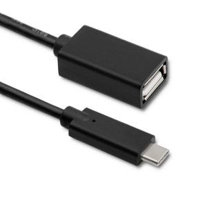 Kabel USB 3.0 USB A zásuvka,USB C vidlice 0,25m