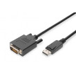 Kabel Display Port 1.2,dual link 5m černá