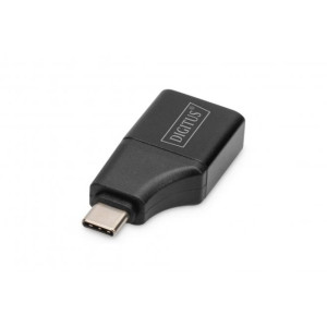 Adaptér HDMI zásuvka,USB C vidlice zlacený černá