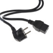 Kabel 3x1,5mm2 CEE 7/7 (E/F) úhlová vidlice,IEC C19 zásuvka