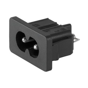 Konektor: napájecí AC zásuvka vidlice 2,5A 250VAC IEC 60320