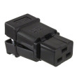 Konektor napájecí AC zástrčka zásuvka 20A 250VAC C19 (J)