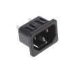 Konektor: napájecí AC zásuvka vidlice 10A 250VAC IEC 60320
