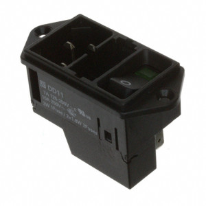 Konektor IEC 60320,napájecí AC DD11 zásuvka vidlice 10A