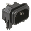 Konektor: napájecí AC zásuvka vidlice 10A 250VAC IEC 60320
