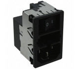 Konektor IEC 60320,napájecí AC KMF zásuvka vidlice 1A 250VAC