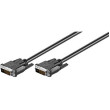 Kabel DVI-D (24+1) vidlice, z obou stran 5m barva černá